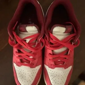 Nike Dunk Low Hyper Red White 2012 Size 11 Nike Dunk Low White Varsity Red (2011) Men main image 4